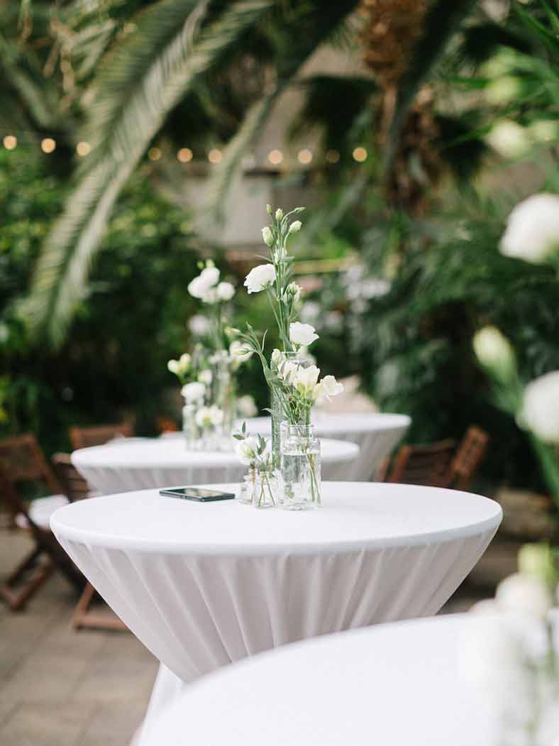 Оформление свадьбы в  Оранжерии Таврического сада